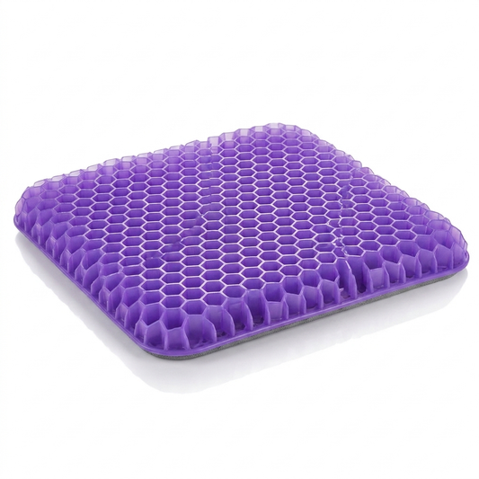 Coussin HexGel™  Finissez vos longues sessions sans avoir mal au dos